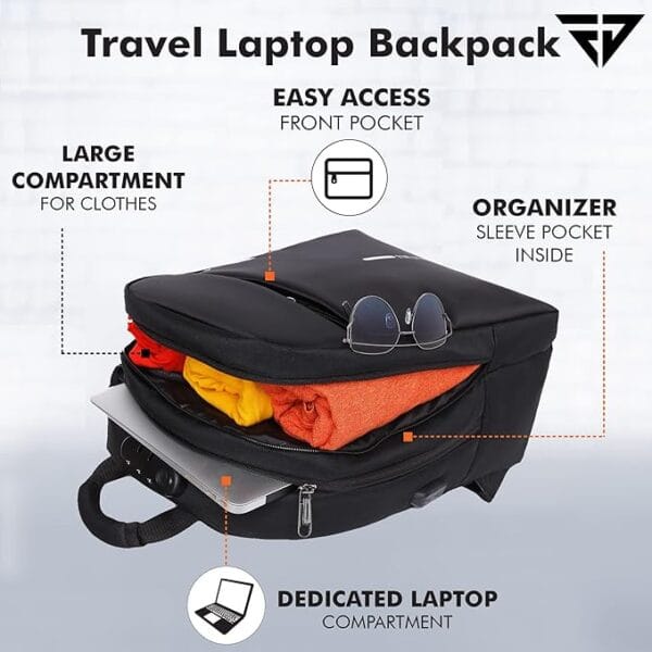 Laptop bag with USB Charging - Image 3