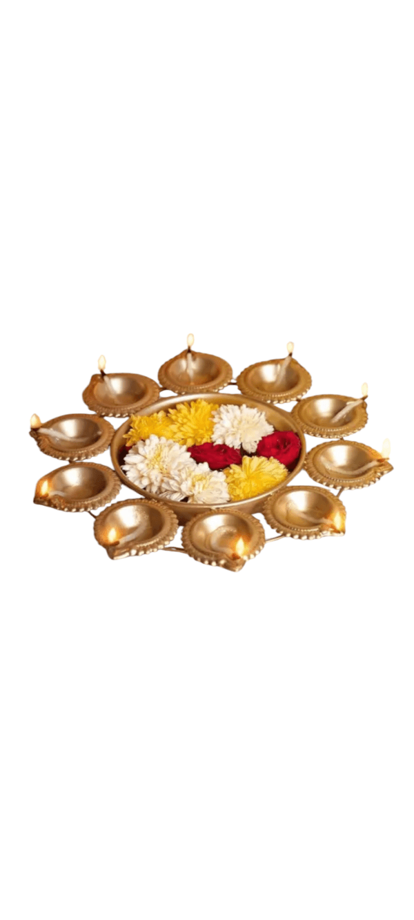 Rangoli Decor Diya Pot