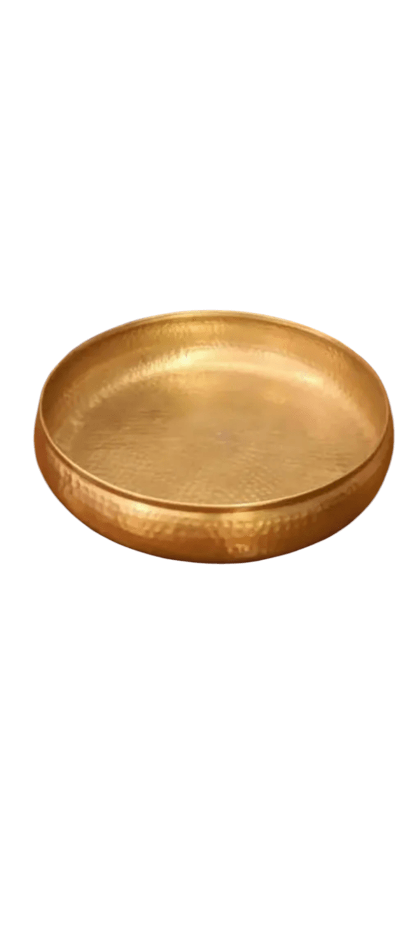 Round Hammered for pooja