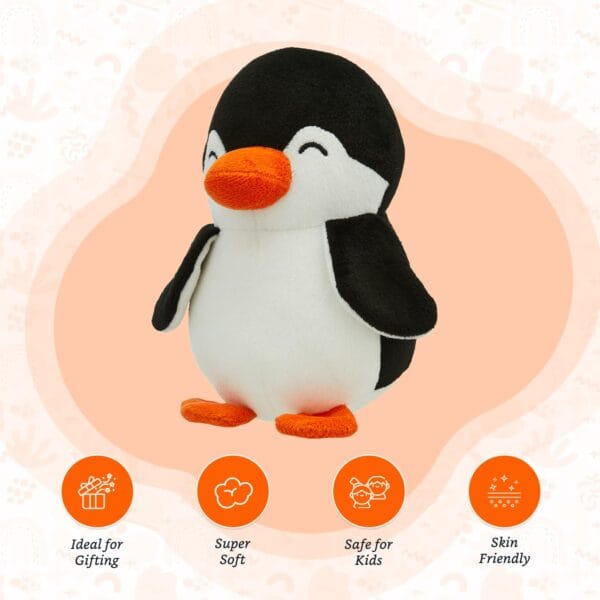 Soft Penguin Plush Toy for Kids - Image 3