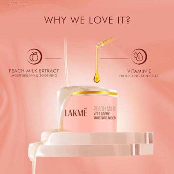 LAKMÉ Peach Milk Soft Crème Moisturizer - Image 3