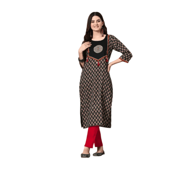Women Printed Kurti - Image 2