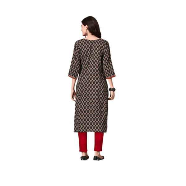 Women Printed Kurti - Image 3