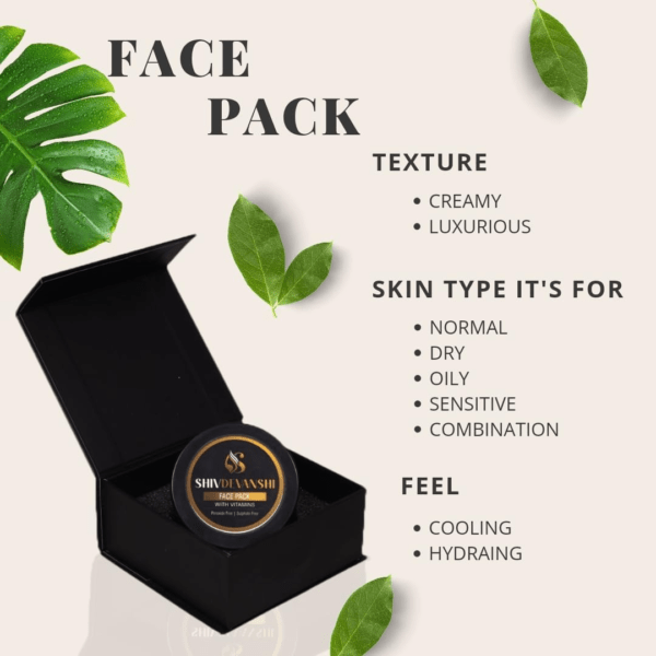 Face Pack with Vitamins - Image 2