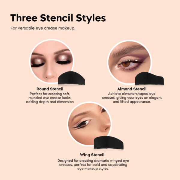 Eyeshadow & Eyeliner Crease Line Kit - Image 3