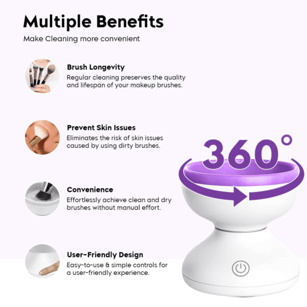 Electric Makeup Brush Cleaner - Image 2