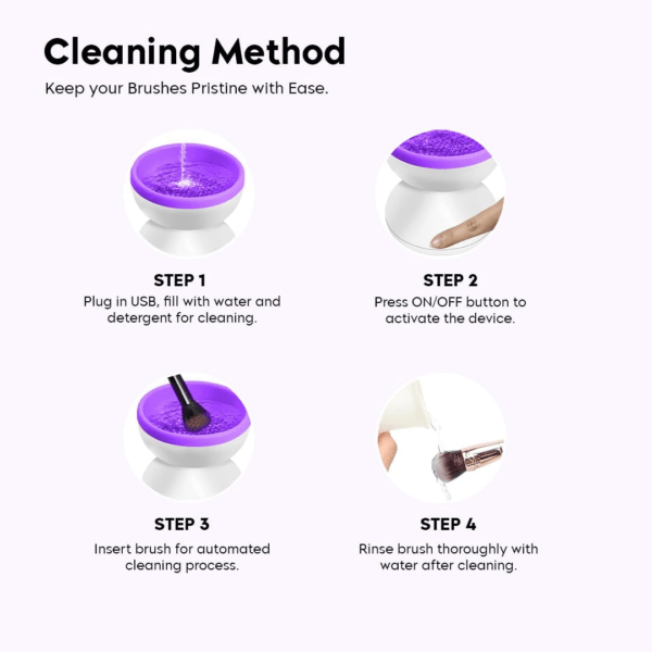 Electric Makeup Brush Cleaner - Image 3