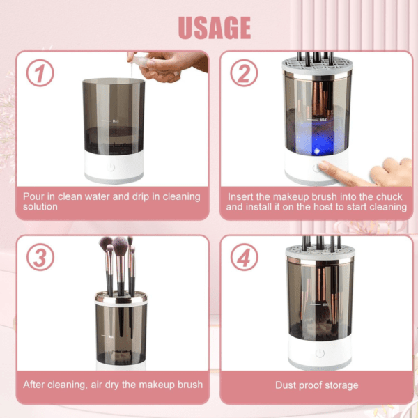 Electric Makeup Brush Cleaning Machine - Image 2