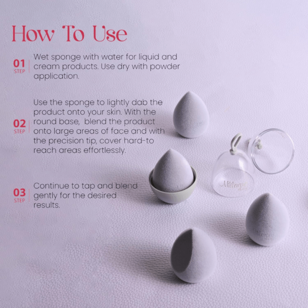 Velvet Beauty Blender Sponge - Image 3