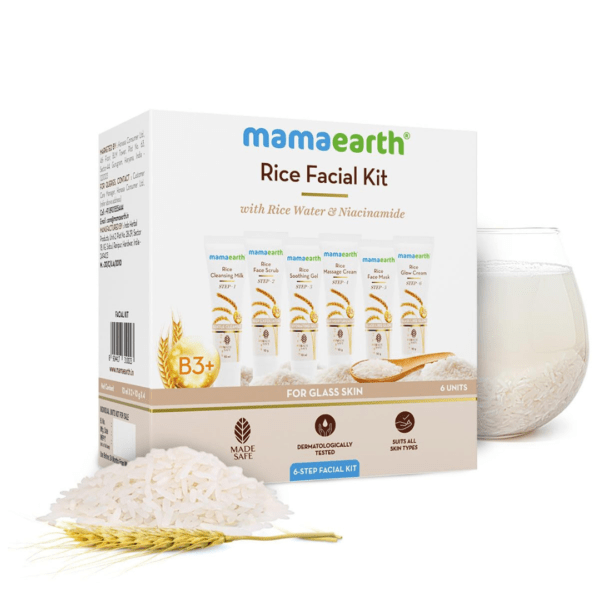 Mamaearth Rice Facial Kit - Image 2
