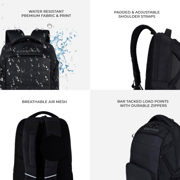 Water Restant Office Laptop Backpack - Image 4