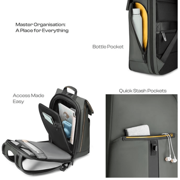 Polyester Laptop Backpack - Image 3