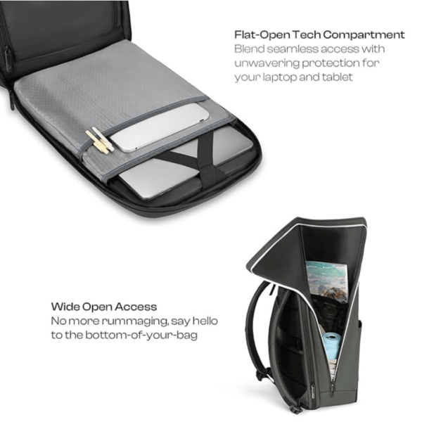 Polyester Laptop Backpack - Image 4