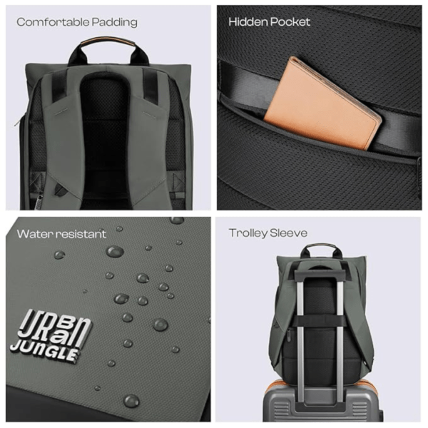 Polyester Laptop Backpack - Image 5