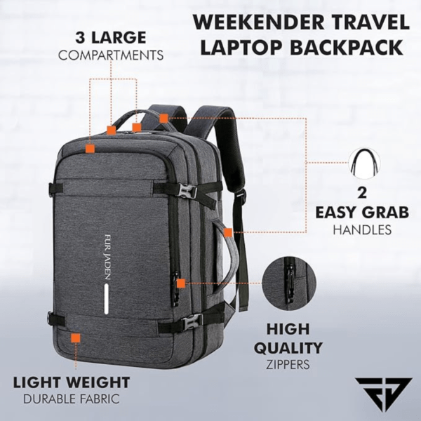 Weekender Travel Laptop Backpack - Image 2