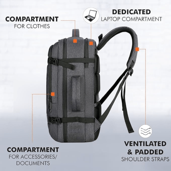 Weekender Travel Laptop Backpack - Image 3